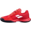 chaussures-babolat-jet-mach-3-junior-rouge Jet Mach 3 All Court Jr